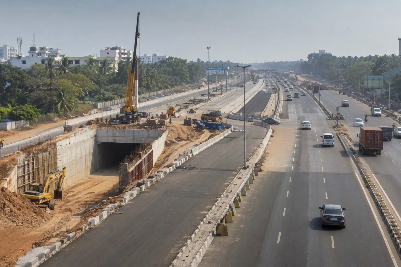 NHAI sets May 2027 deadline for Edappally-Kodungalloor six-laning project