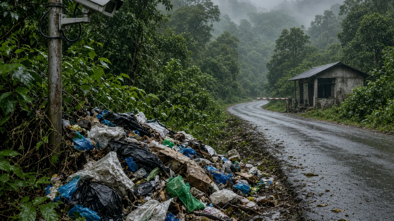 Dumping menace leaves forest fringes of Erumely in Keralam under siege