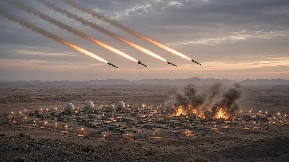 Iran retaliates with ballistic missile strikes on US bases in Jordan