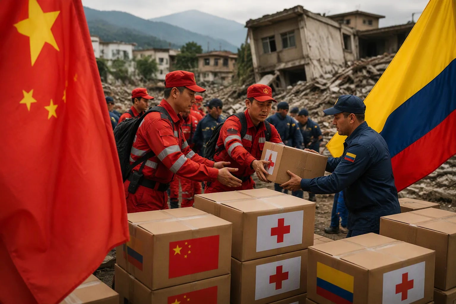 China Offers Earthquake Relief to Colombia Amid Diplomatic Stalemate