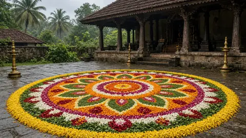 Kozhikode's 91 local bodies compete in district-wide Pookalam contest for prize money