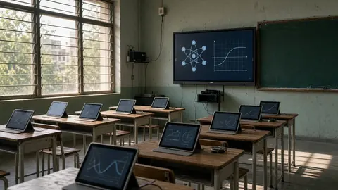 One year of State-wide digital learning programme in schools