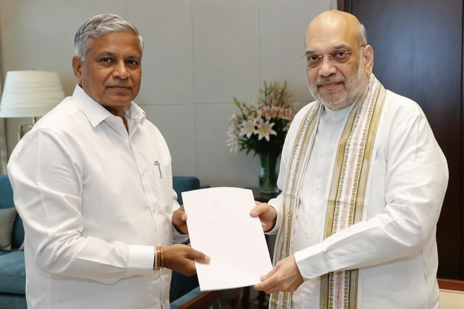 Somanna urges Amit Shah to include Kadugolla community in ST list