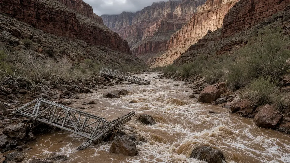 Over 20 missing after flash flood tears through Grand Canyon's Bright Angel Creek