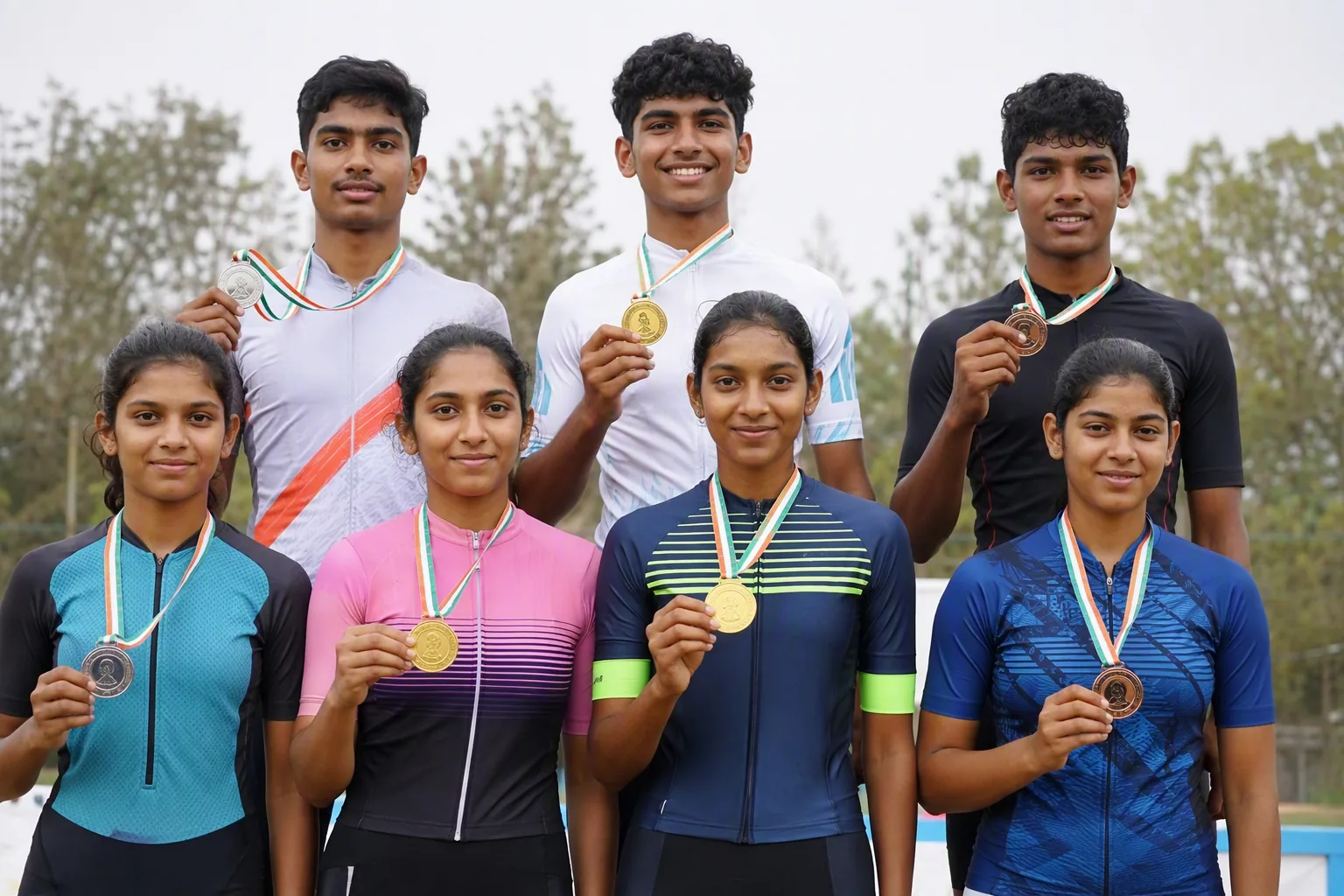 Mysuru Cyclists Win Seven Medals at Karnataka State Championship