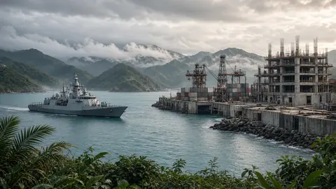 Pacific island nations play superpowers, securing Western defence deals and Chinese investment