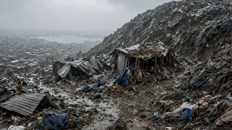 Landslide at Guinea's largest landfill kills at least 22 people