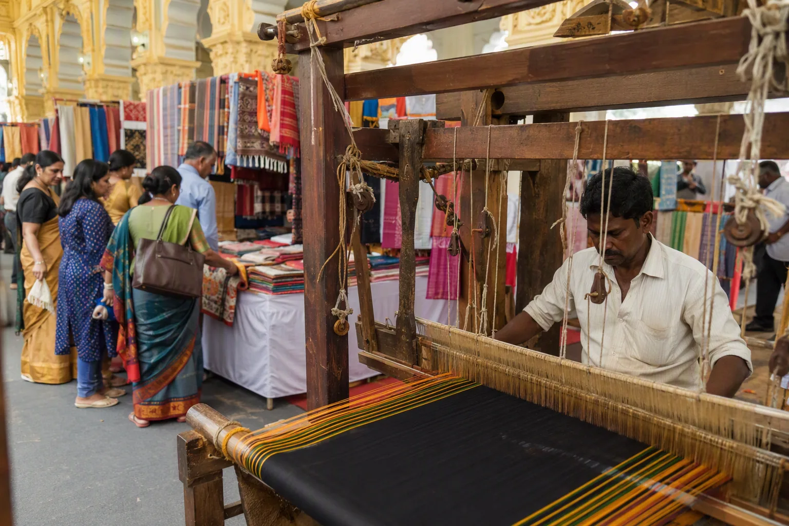 Four-Day Handloom Fair in Mysuru Starts August 6, Showcases Local Weavers