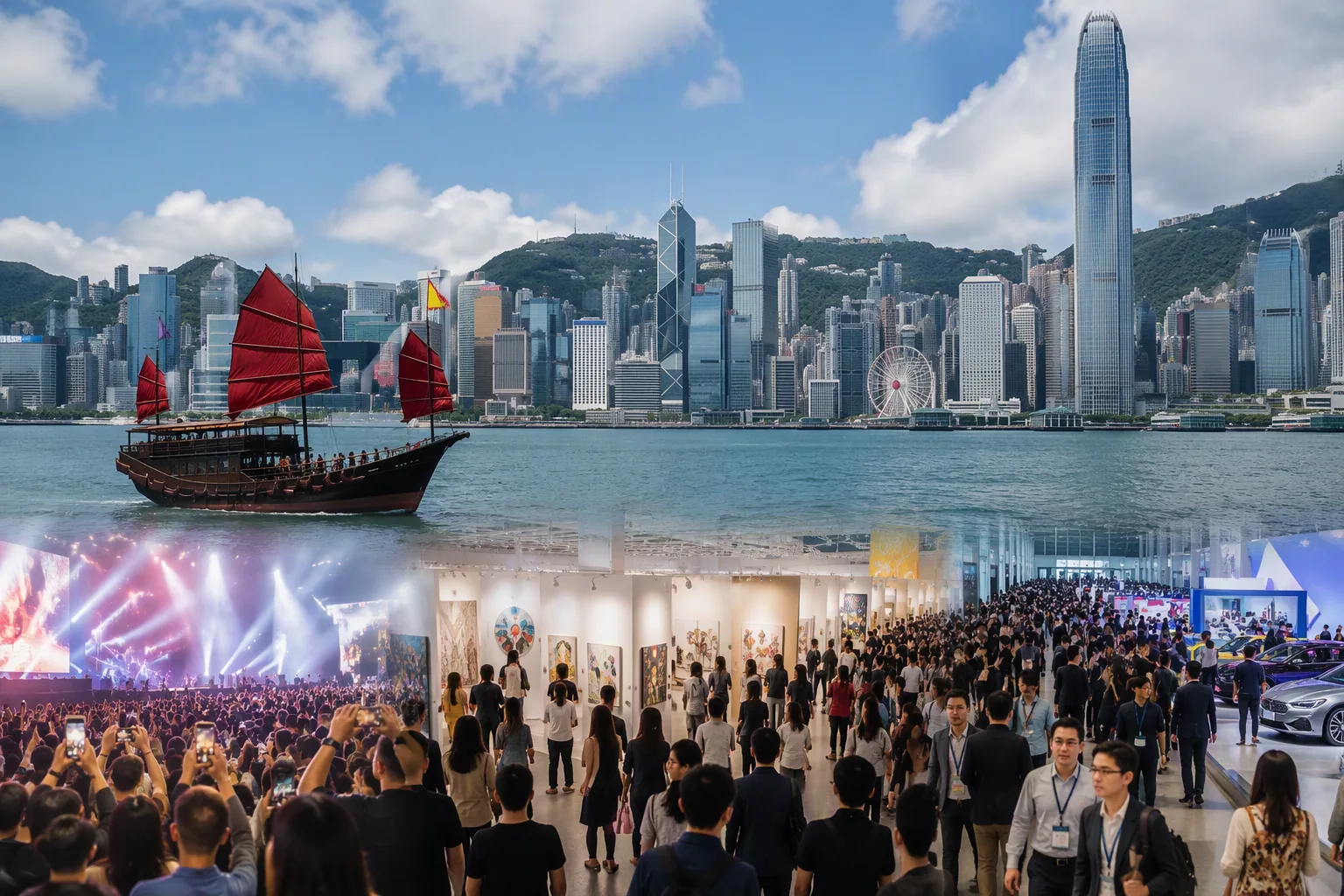 Hong Kong's Mega-Events Draw 1.75 Million Visitors, Boost Economy