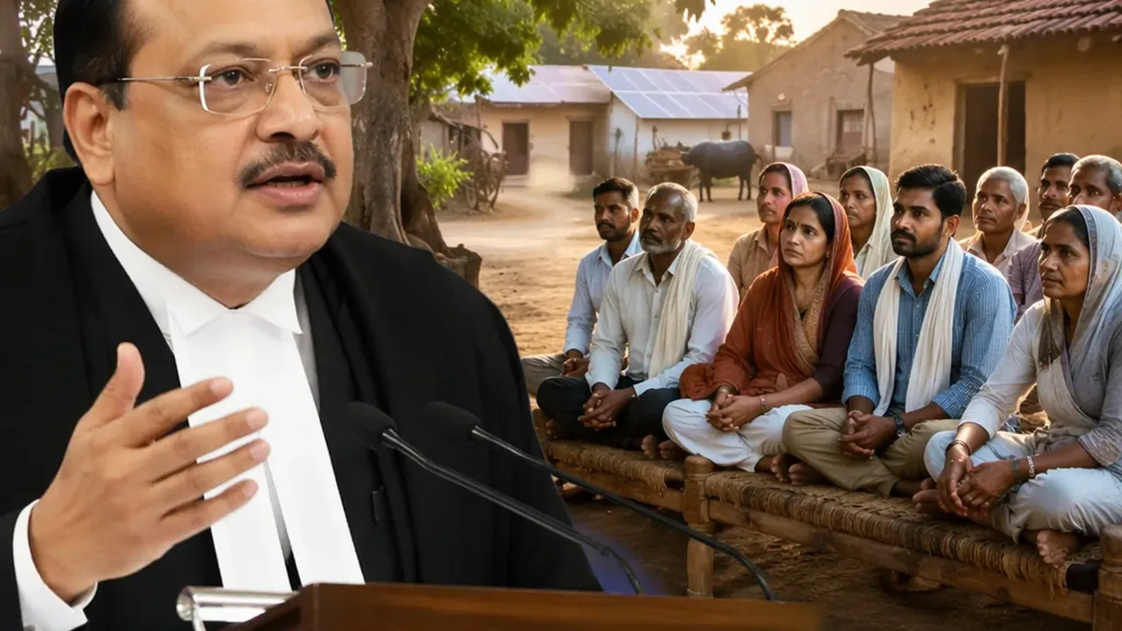 CJI बोले- विकास का मतलब गांवों का खत्म होना नहीं, असली मापदंड है आत्मनिर्भर गांव