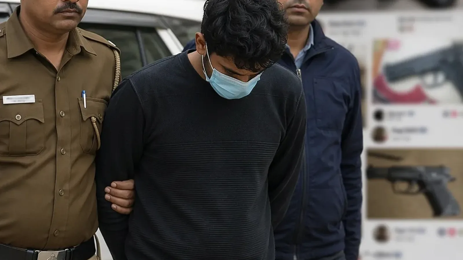 Delhi Teen Arrested for Flaunting Guns Online to Build 'Gangster' Image