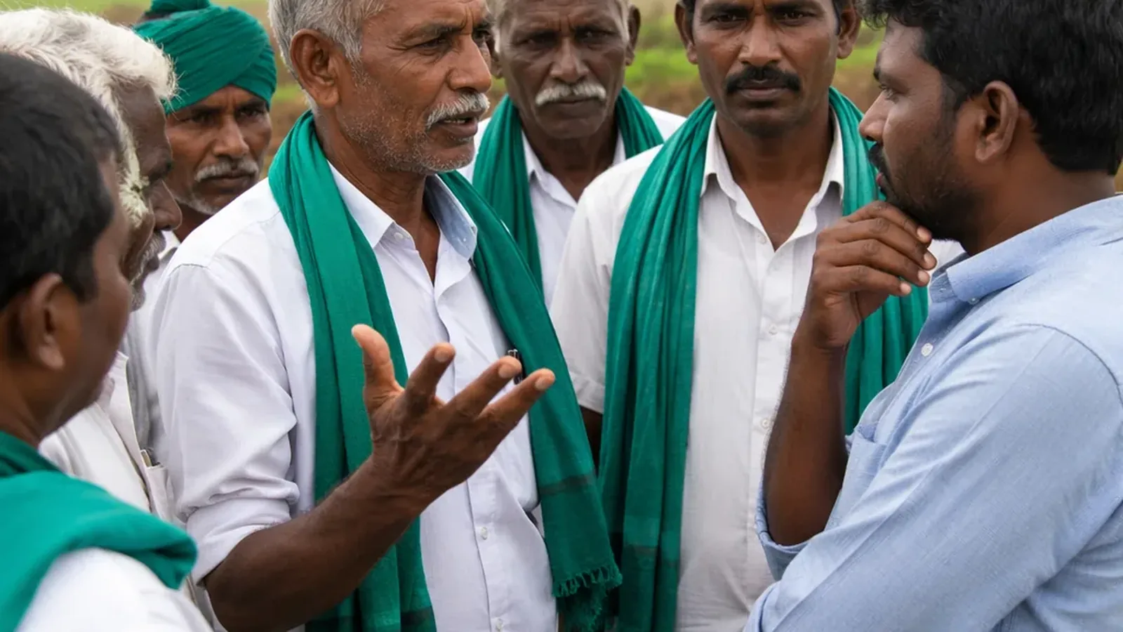 Farmers Express Concerns Over Parandur Airport Project Uncertainty