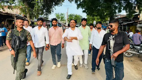 मसूद आलम खान ने श्रावस्ती के विकास में भाजपा सरकार को ठहराया जिम्मेदार