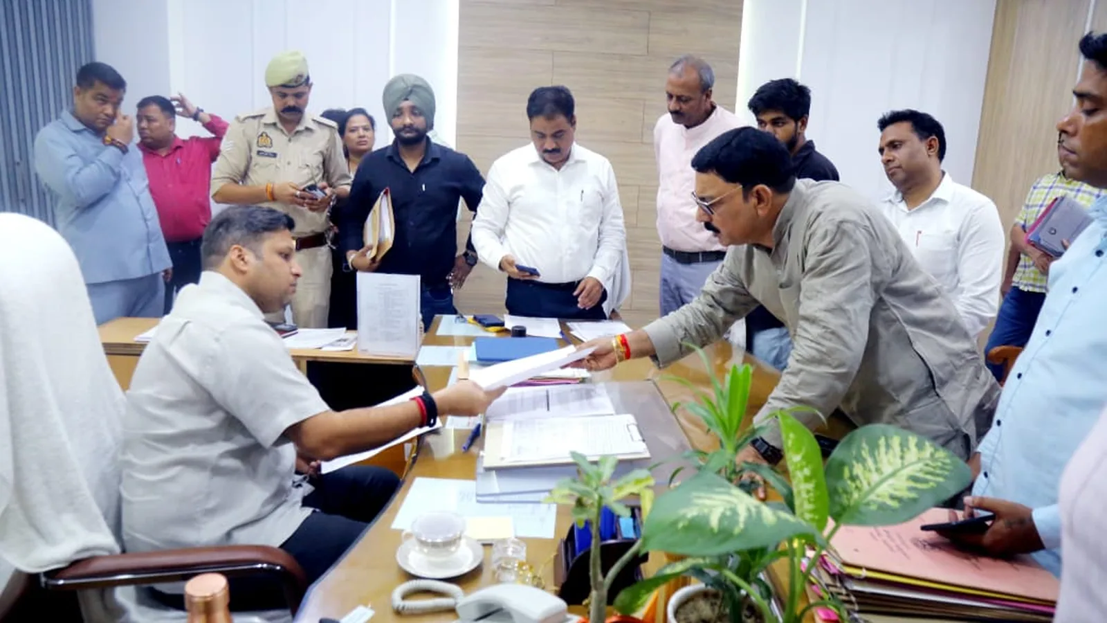 District Magistrate Mandad Addresses Public Grievances in Ghaziabad Hearing