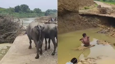 हमीरपुर में बारिश से बहा रपटे का अप्रोच मार्ग, ग्रामीणों की बढ़ी मुश्किलें