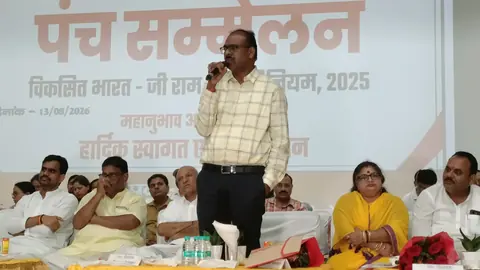 Panchayat Conference in Firozabad Promotes VB-G RAM G Act for Rural Development