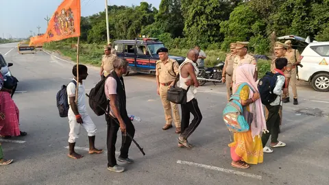 बांदा में कांवड़ यात्रा के दौरान सुरक्षा व्यवस्था को लेकर प्रशासन सतर्क