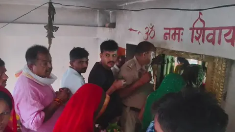 सावन के तीसरे सोमवार को बाबा झारखंडी नाथ मंदिर में उमड़ा श्रद्धालुओं का सैलाब