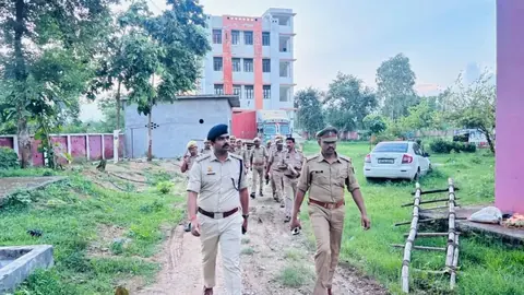 कालिंजर थाने का त्रैमासिक निरीक्षण, सुरक्षा व्यवस्था पर जोर