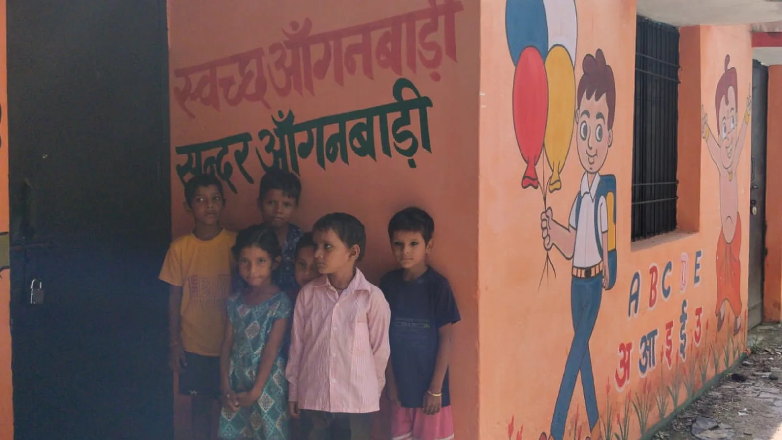 Villagers protest locked Anganwadi center in Jahangirabad, demand action