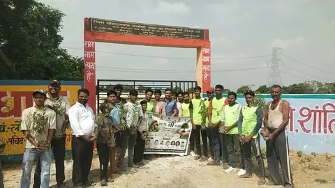 Saurabh Balmiki aims to plant 20,000 trees in Lodha