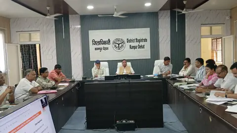 कानपुर देहात प्रमुख योजनाओं में 43वें स्थान पर, डीएम ने सुधार का आदेश दिया