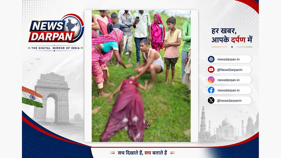 हल्का कांस्टेबल कैलाश यादव ने राप्ती नहर से महिला की जान बचाई