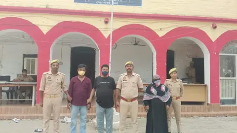 श्रावस्ती में दहेज हत्या के तीन आरोपी गिरफ्तार