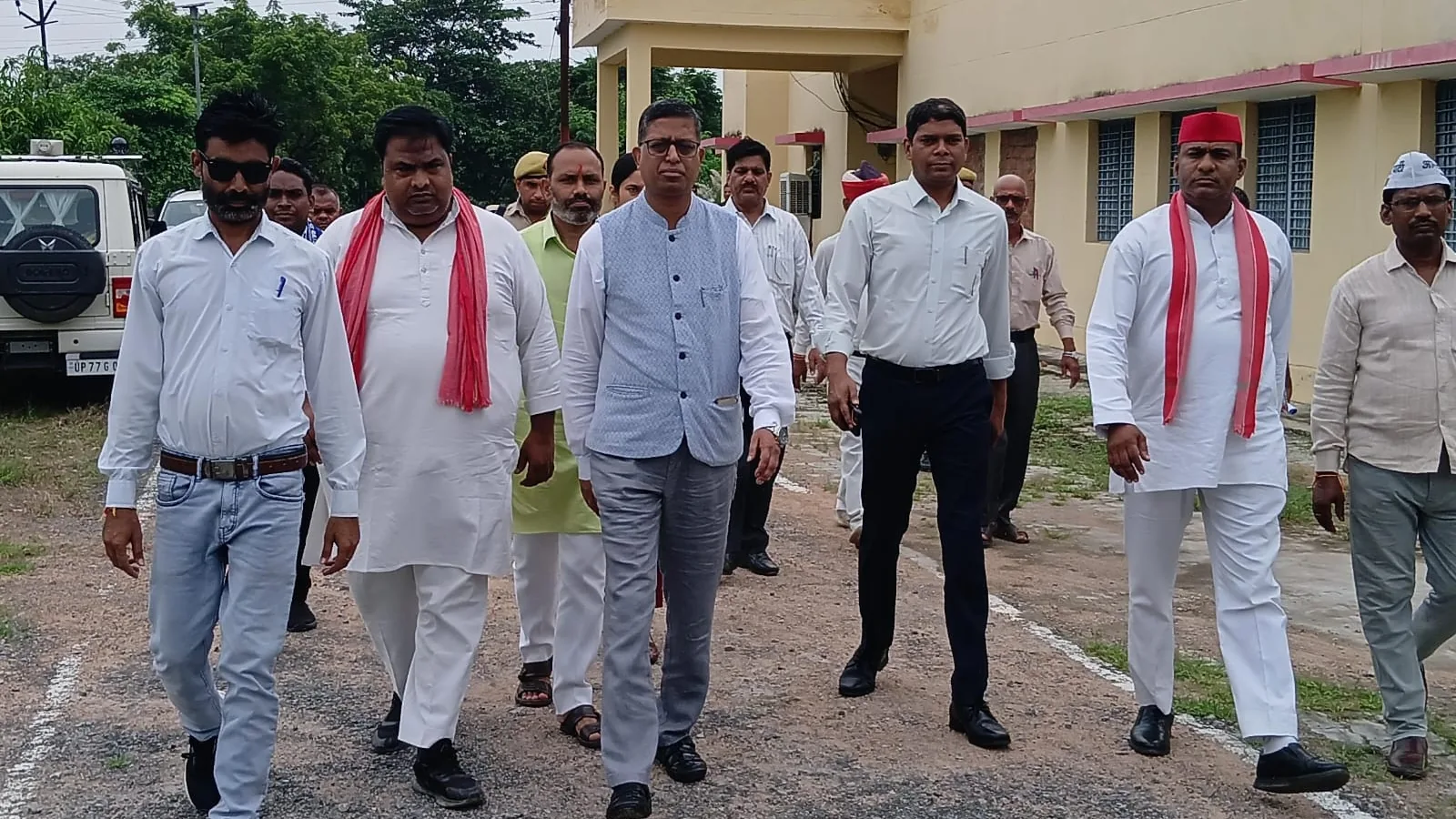 कानपुर देहात के जिलाधिकारी ने ईवीएम वेयरहाउस का किया मासिक निरीक्षण