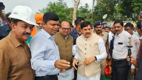उज्जैन में मुख्यमंत्री यादव ने निरीक्षण की कई विकास परियोजनाएं