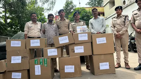 उज्जैन में सिगरेट गोदाम की चोरी का खुलासा, दो आरोपी गिरफ्तार