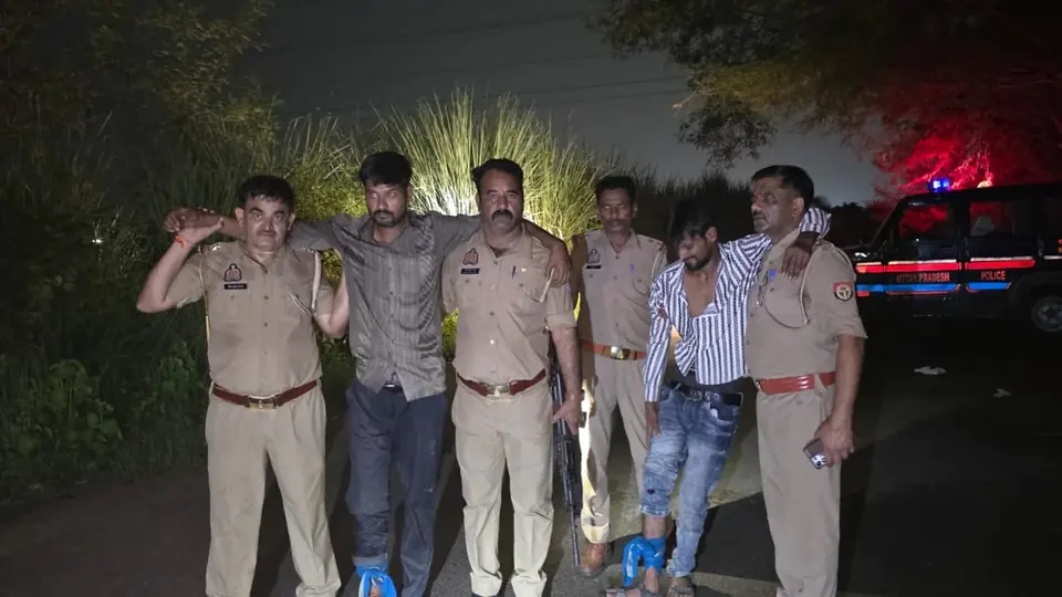 Police encounter leaves two cow slaughter suspects injured in Kanpur Dehat