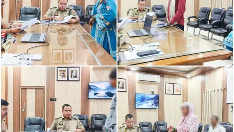 बहराइच में एसपी ने जनता दर्शन के दौरान सुनीं सभी शिकायतें
