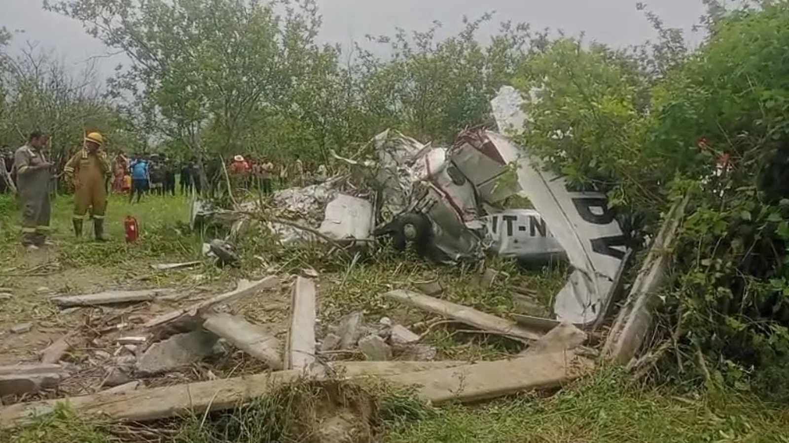 Training aircraft crashes near Kanpur, both pilots killed