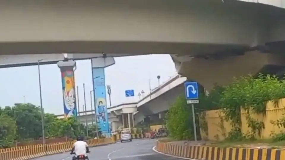 अक्षरधाम फ्लाईओवर पर क्राइम ब्रांच और बदमाशों में मुठभेड़, मेरठ का आरोपी गिरफ्तार