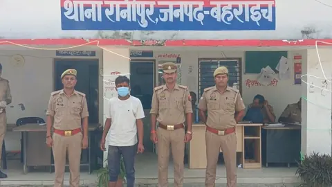 बहराइच में चोरी के मामलों में वांछित आरोपी को पुलिस ने गिरफ्तार किया