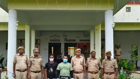 बहराइच पुलिस ने चोरी की योजना बनाते दो आरोपियों को गिरफ्तार किया
