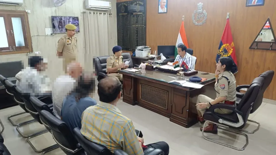 Muzaffarnagar police chief holds public hearing, directs swift resolution of citizen complaints