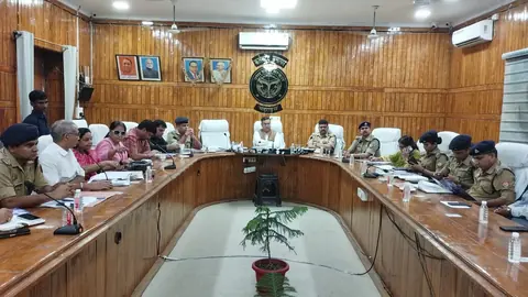 बहराइच में आने वाले त्योहारों को शांतिपूर्ण तरीके से मनाने की तैयारी