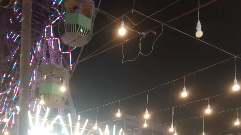 काशी के लखी मेले में सावन में उमड़ी भीड़, ट्रैफिक जाम