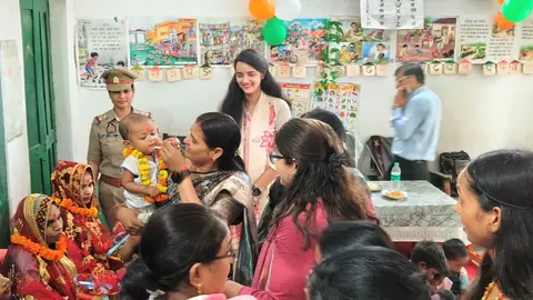 UP Women's Commission member inspects institutions, addresses women's welfare concerns