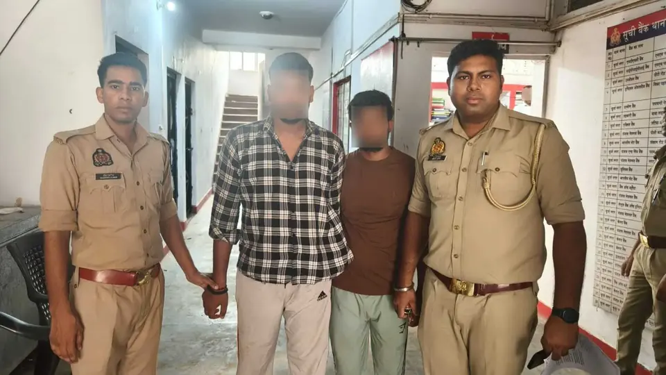बुलंदशहर पुलिस ने जानलेवा हमले के दो फरार बदमाशों को गिरफ्तार किया