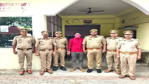 बहराइच पुलिस ने 25 हजार रुपये का इनामी ड्रग तस्कर गिरफ्तार किया