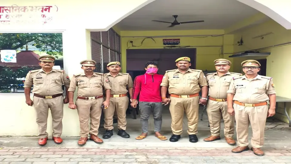 बहराइच पुलिस ने 25 हजार रुपये का इनामी ड्रग तस्कर गिरफ्तार किया