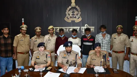 मुजफ्फरनगर में ट्रांसफार्मर चोरी गिरोह का भंडाफोड़, चार गिरफ्तार