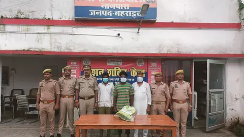 बहराइच में चोरी के मामले में तीन आरोपी गिरफ्तार