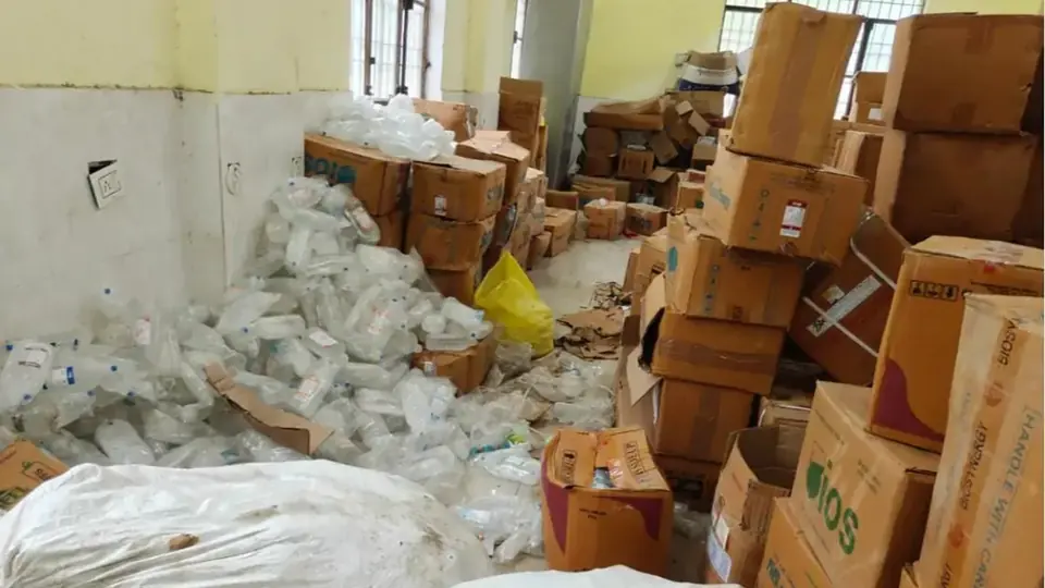 Government hospital suspended two staff after expired medicines given to official's daughter in UP