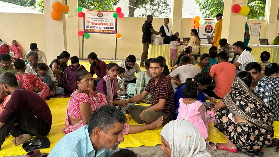 Sisters tie rakhis on brothers' wrists inside Uttar Pradesh prison walls