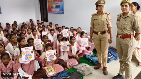 बहराइच में मिशन शक्ति 5.0 के तहत महिलाओं को अधिकार और सुरक्षा की जानकारी दी गई
