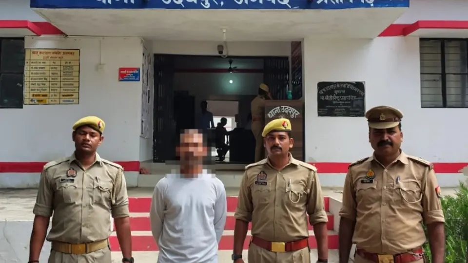 Warrant accused Sonu Verma arrested in Pratapgarh district operation